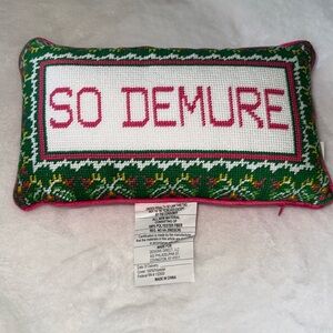 so demure mini pillow